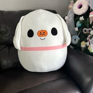 Squishmallow Zero Ghost Dog Nightmare Before Christmas Disney Plush 20" Large